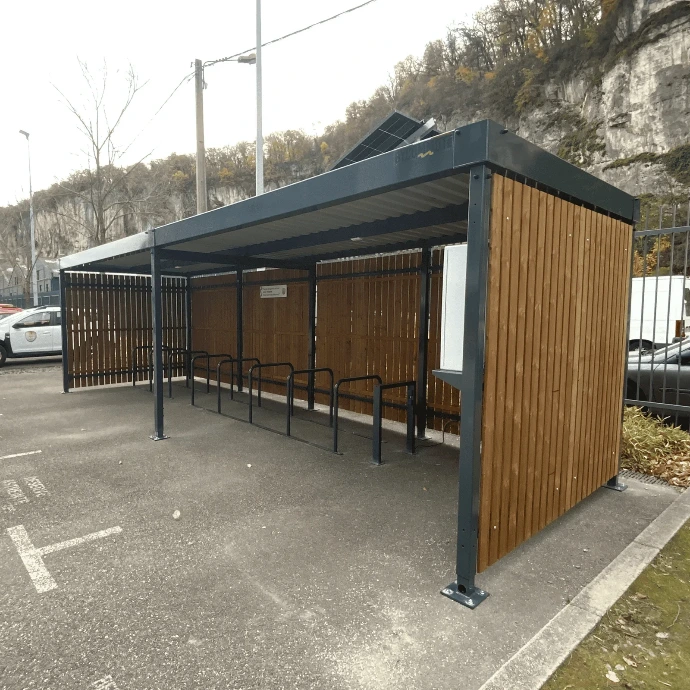 Tableau de l’estimation du prix selon l’abri vélos