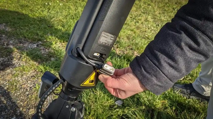 trottinette batterie