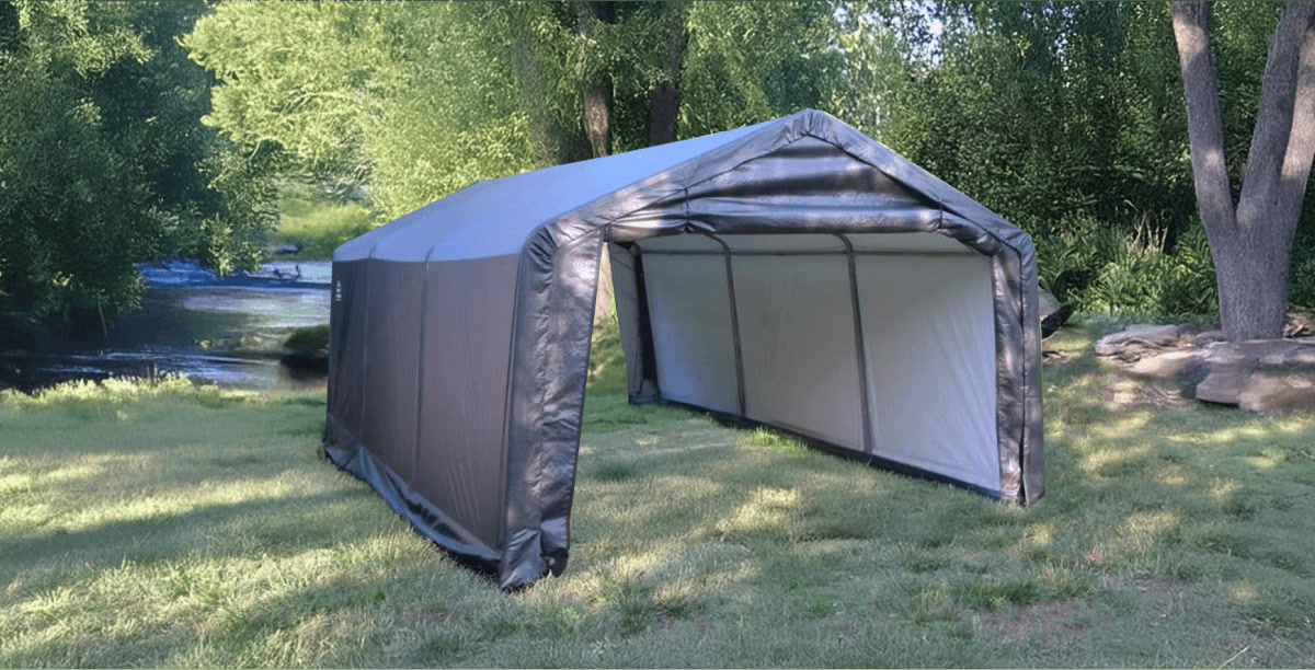 Carport portable en toile