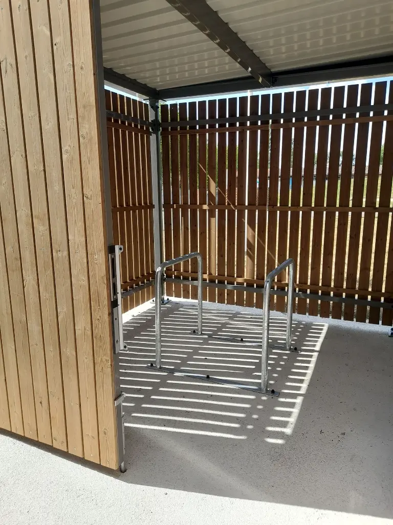 rack arceaux stationnement vélo urbain design galvanisé