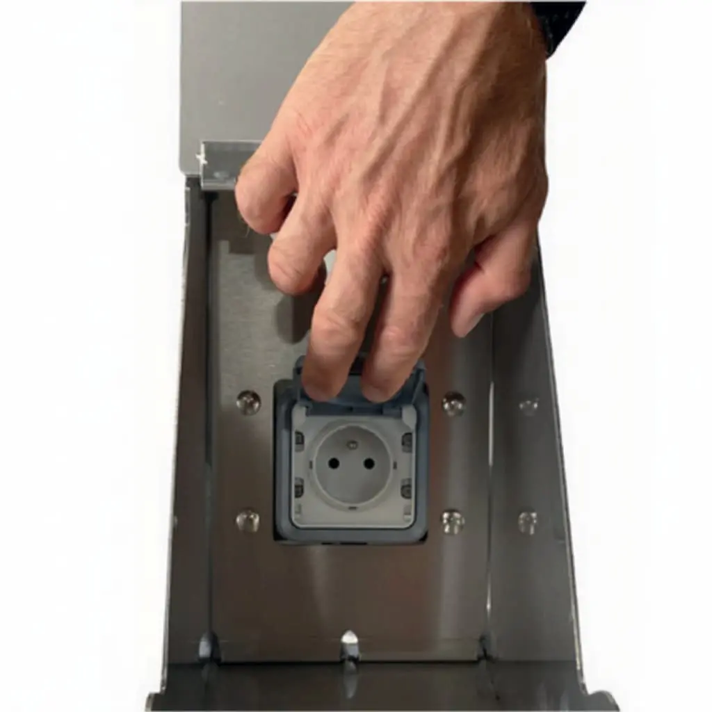 arceau vélo volt platine design moderne stationnement vélo