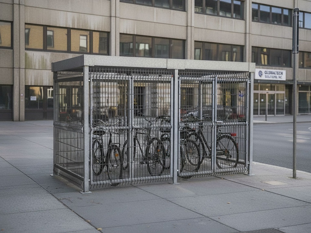 abri vélo métallique fermé compact sécurisé garage vélo gain place
