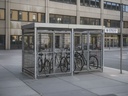 abri vélo métallique fermé compact sécurisé garage vélo gain place