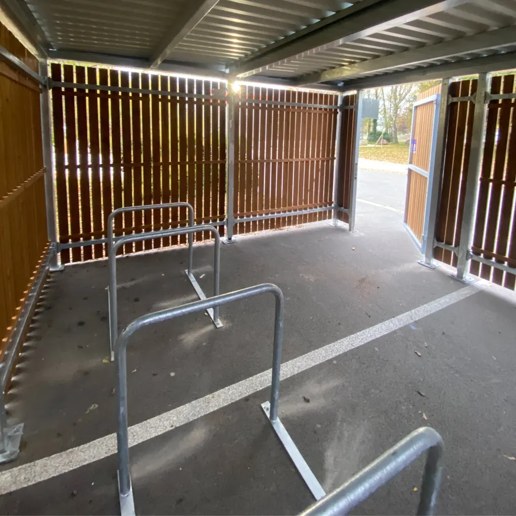 abri vélos bosquet fermé 5m sécurisé garage vélo professionnel