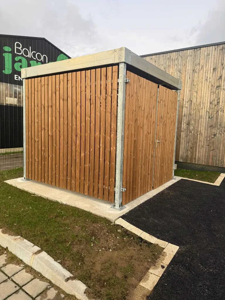 abri vélo fermé bosquet compact sécurisé parking vélo