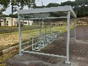 ByCommute installe un abri vélos pour la Direction Générale des Armées à Biscarosse.webp