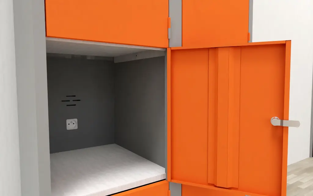 casier recharge vélo extérieur consigne batterie VAE sécurisée