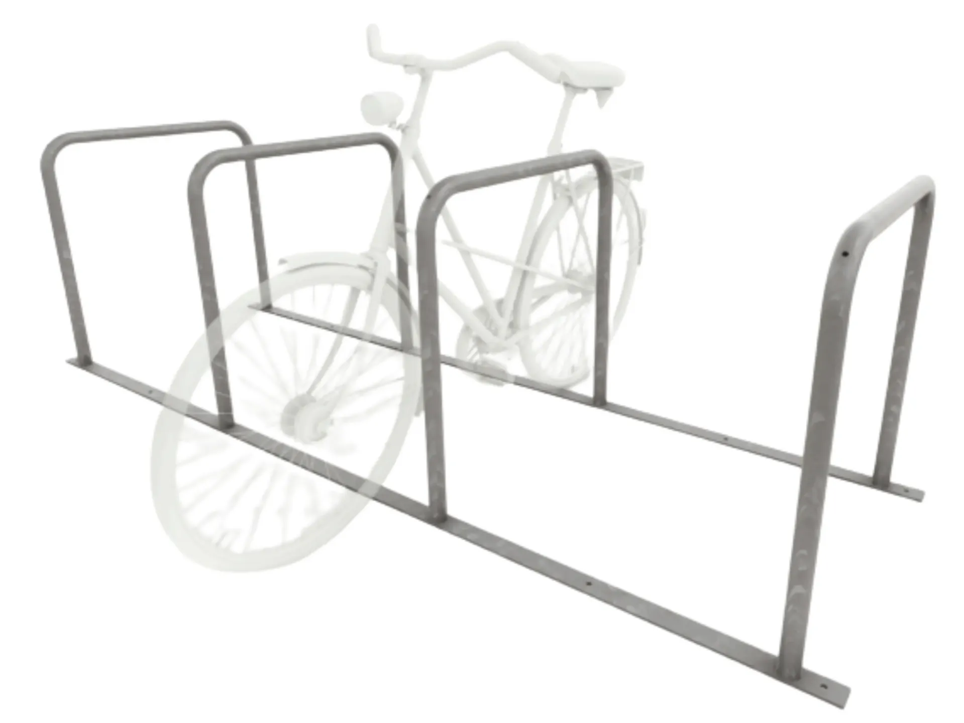 Rack d’arceaux vélo en U sur rails : Oura