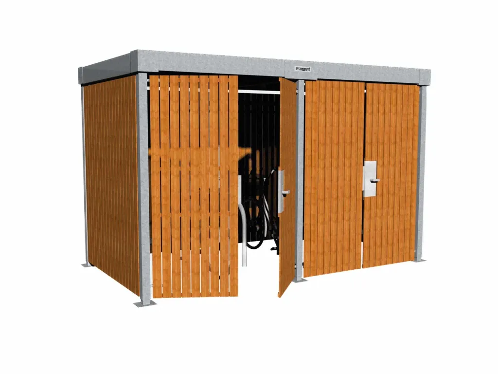 Abri vélos Bosquet fermé - compact