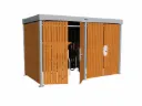 Abri vélos Bosquet fermé - compact