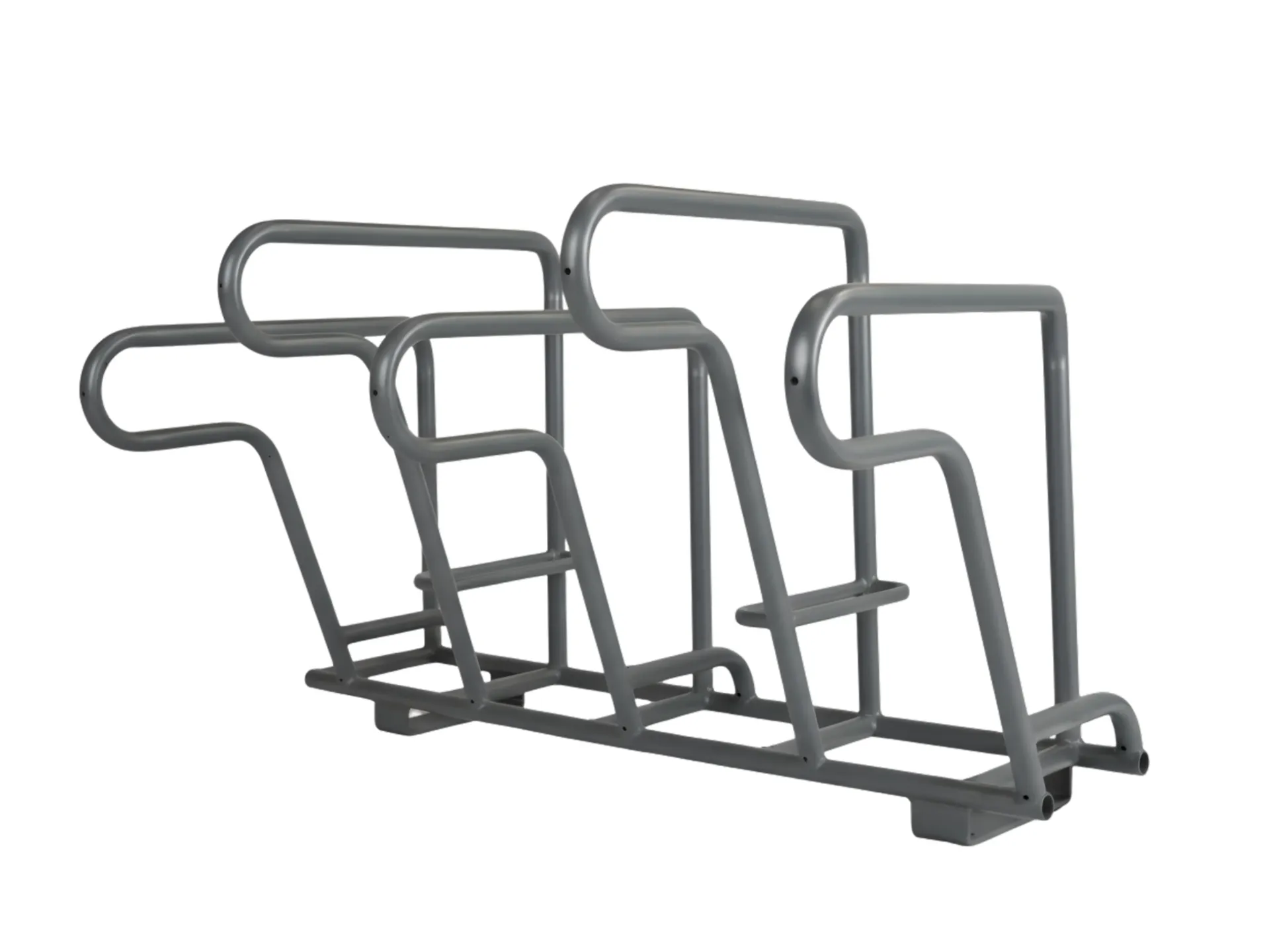 Rack avec décalage de niveaux