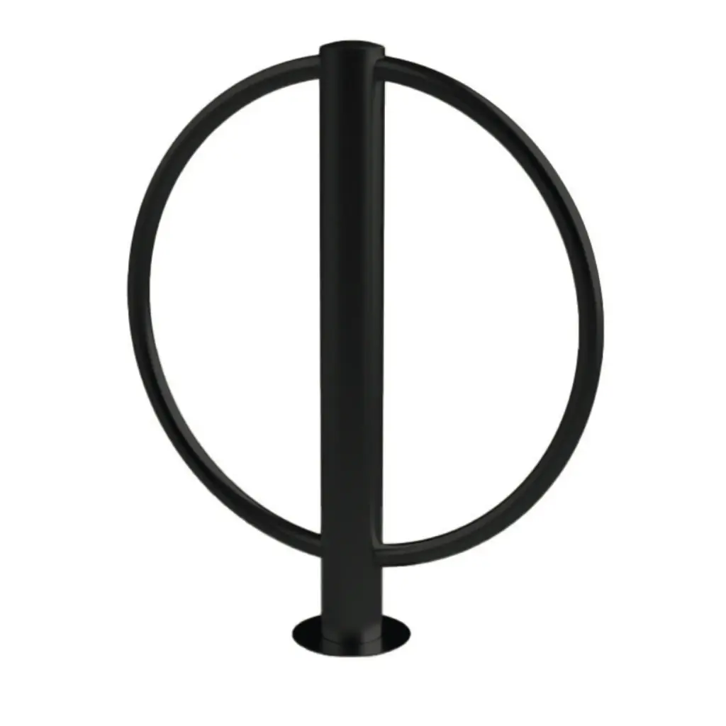 [ARC-DES-PL] Archetto portabici arrotondato – Ourond (Su piastra)