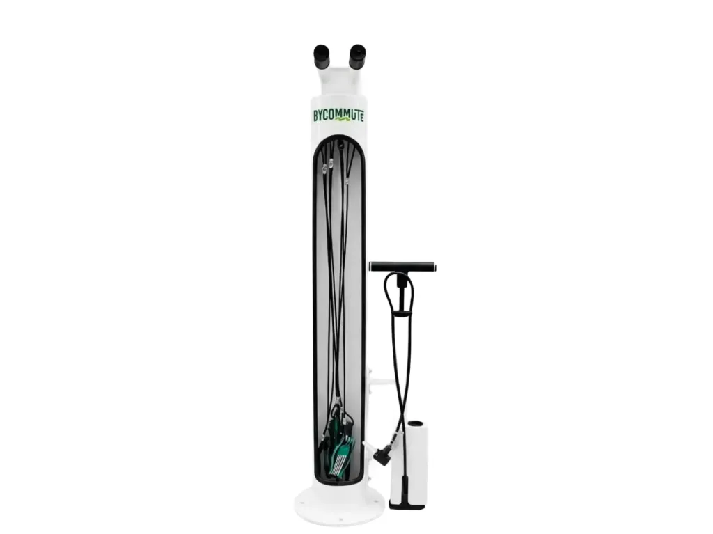 Bike repair station with pump: Moucherotte