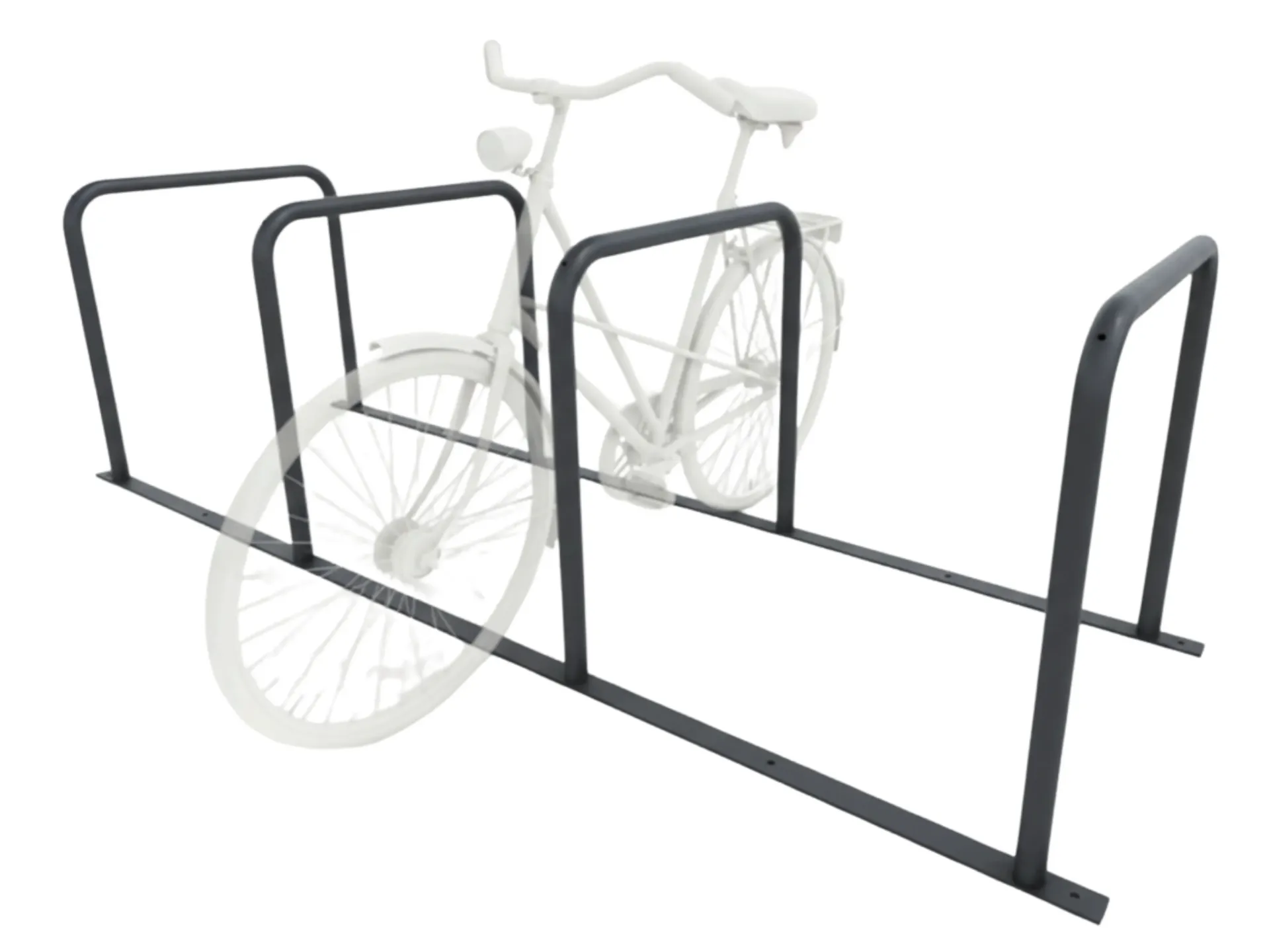 Rack d'arceaux Oura (Peinture thermolaquée, 4 vélos)