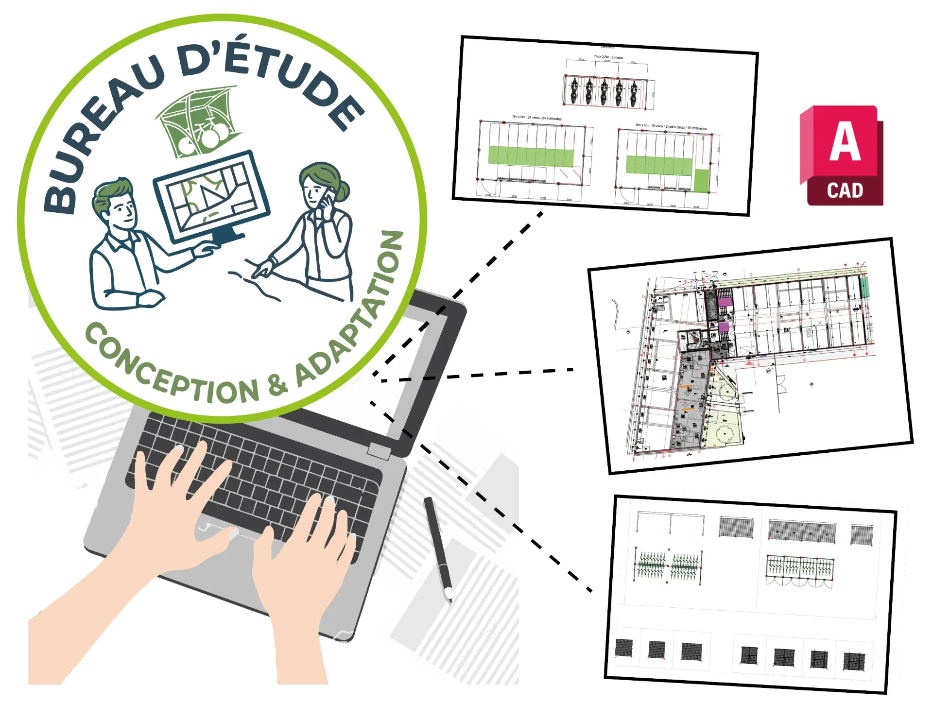 Bureau d’études pour votre installation vélo – Gratuit