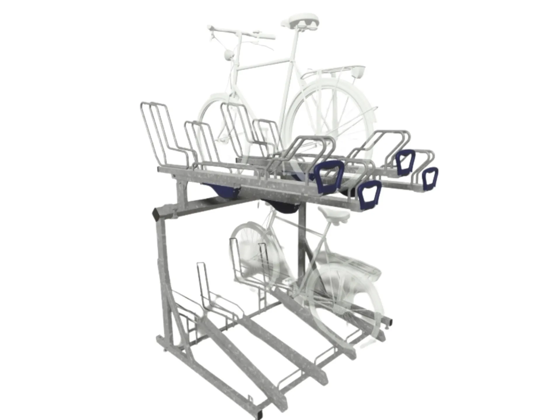 DUO double-deck bike rack