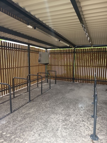 ByCommute installe un abri vélos pour la Commune de Auray