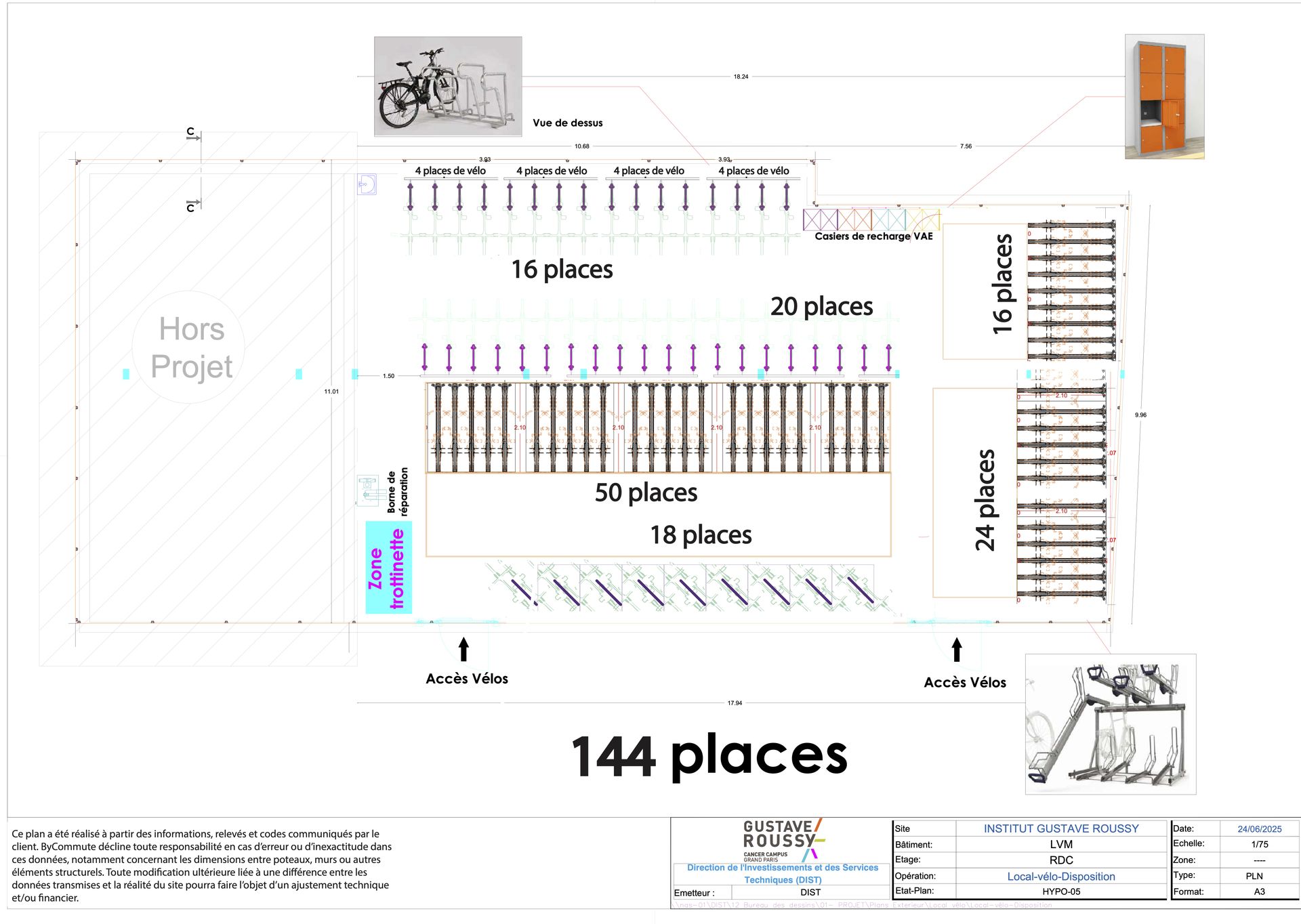 ByCommute instala aparcabicicletas Taillefer y racks duo en el IGR