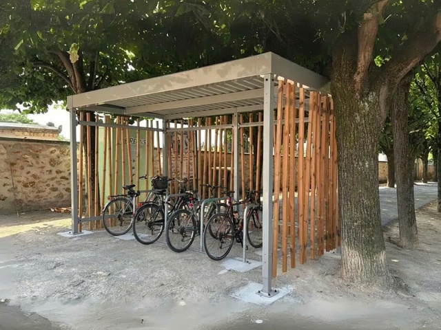 ByCommute installe des abris vélos à Brunoy